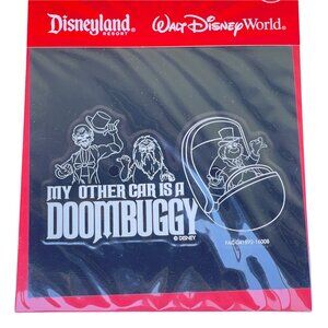 Disney Parks Haunted Mansion Ghosts My Other Car Doombuggy Vinyl Window Sticker